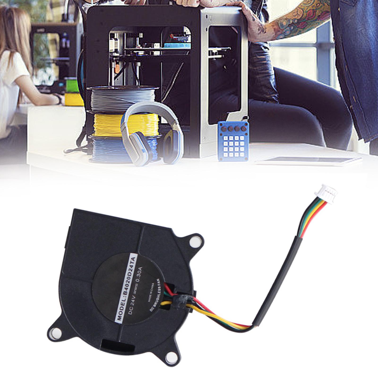 Heatsink - 24V koelventilator met borstelloze motor, hoge