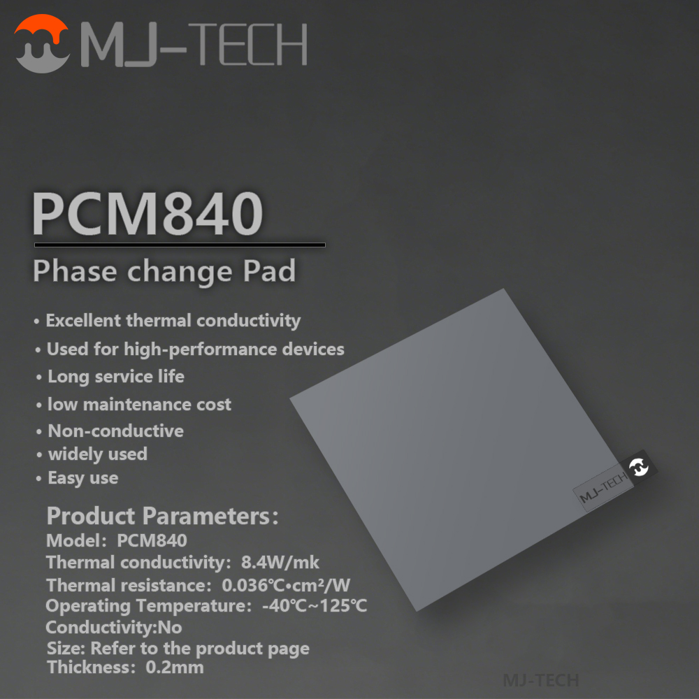 MJ-TECH PCM840 Faseveranderend - Thermal Paste recensie en prijs